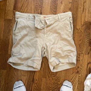 Faherty Tan Shorts